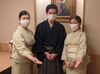 慣れたら着物で接客♪
もちろん着付けの仕方もお教えしますよ◎