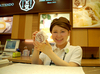 思わず笑顔になってしまう、美味しいくりーむパンのお店♪
アクセス抜群の駅構内だから、買い物やバイト後の予定にも便利！